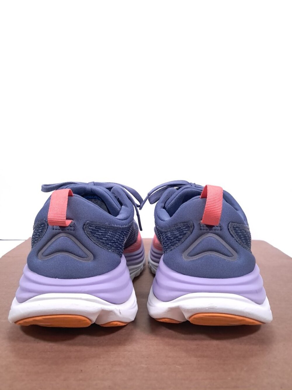 Hoka Gaviota 5 Shoes Women 9.5 B Anchor / Grapefruit Athletic Running Sneakers - Picture 10 of 16